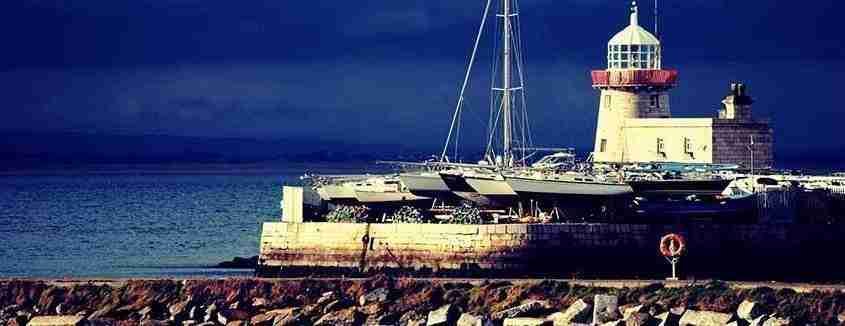 Il villaggio di Howth, vicino Dublino Il villaggio di Howth, vicino Dublino