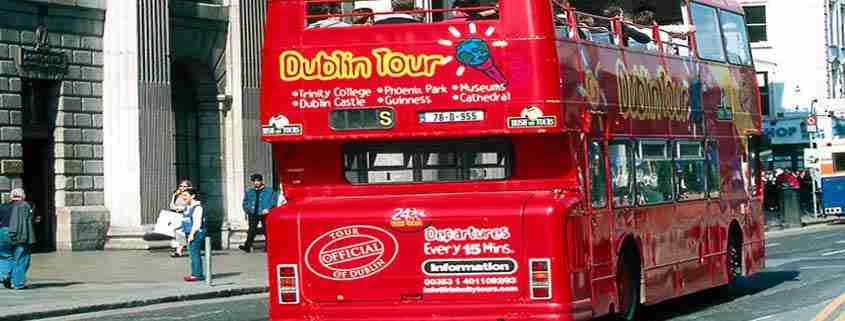 Dublin City tour bus