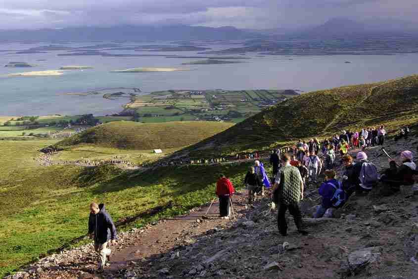 Itinerario e pellegrinaggi al Croagh Patrick