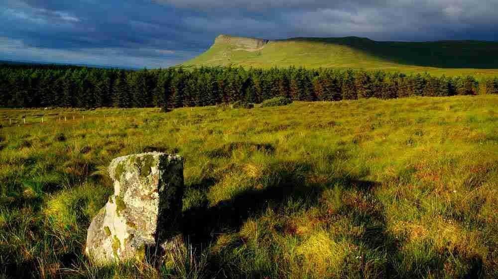 Vista sul Benbulben Vista sul Benbulben