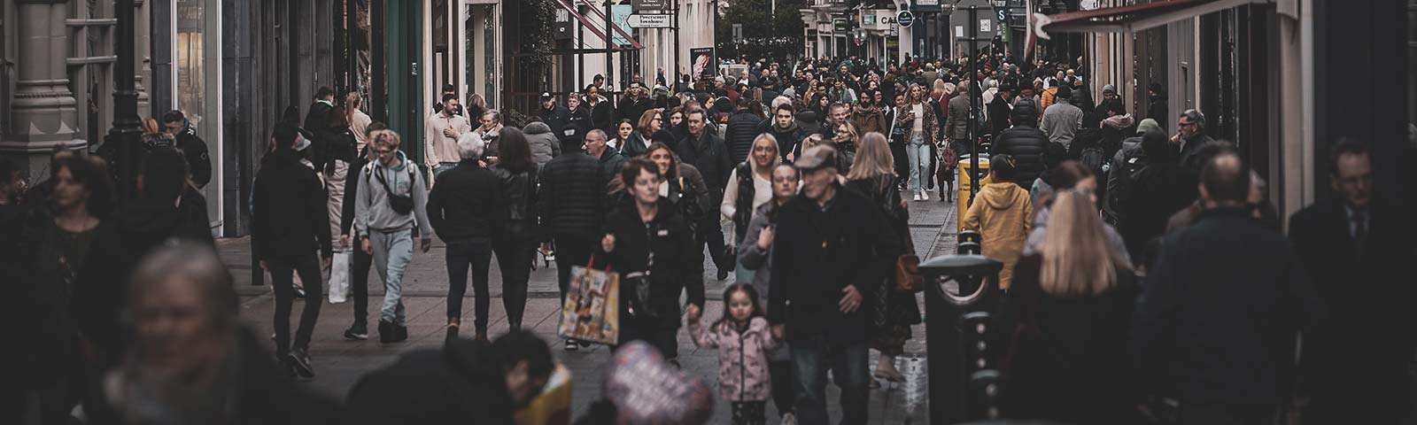 Grafton Street, la via principale di Dublino