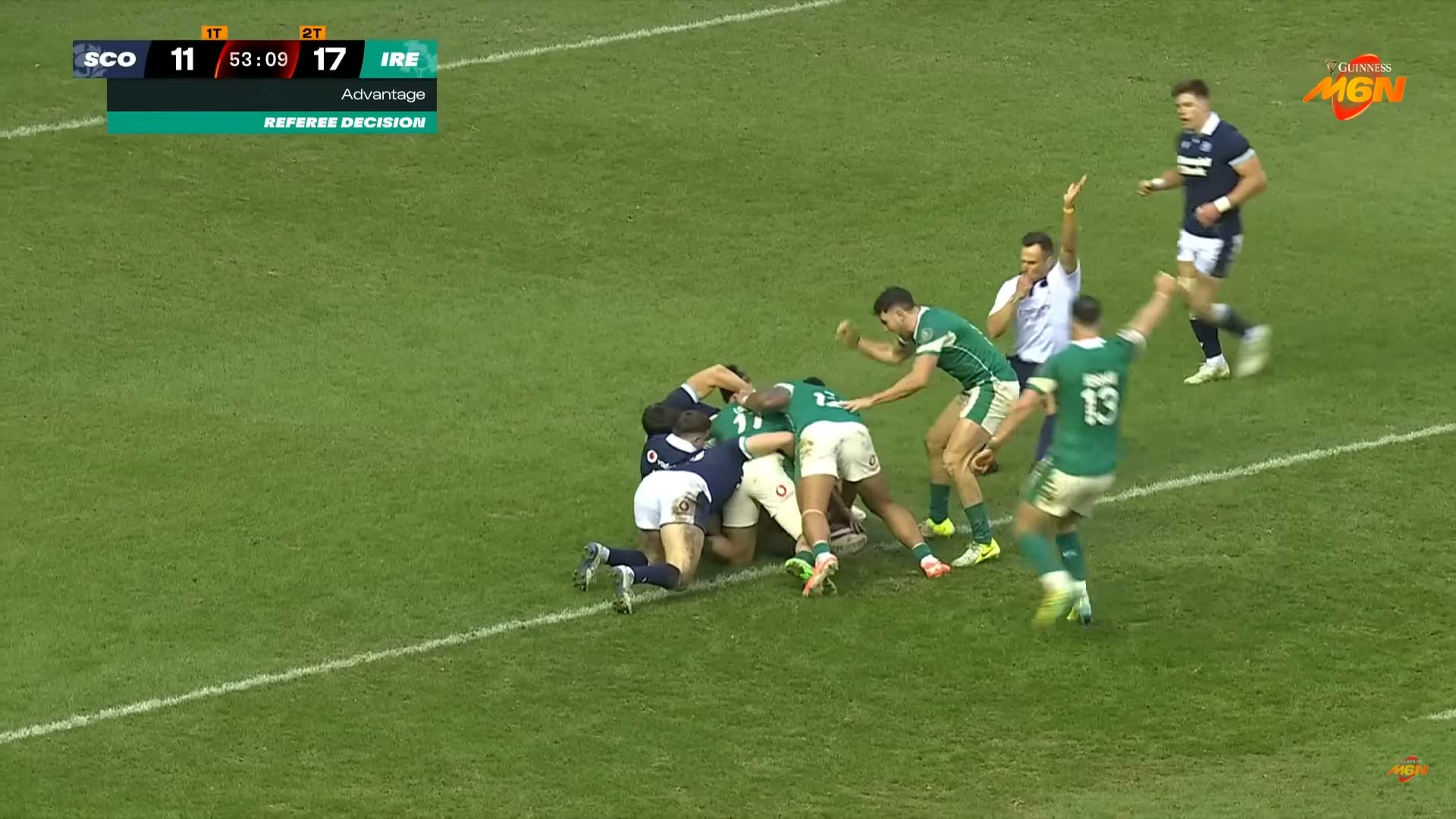 Six Nations 2025, Scozia-Irlanda 18-31