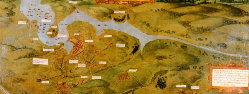 Map of the siege of Kinsale