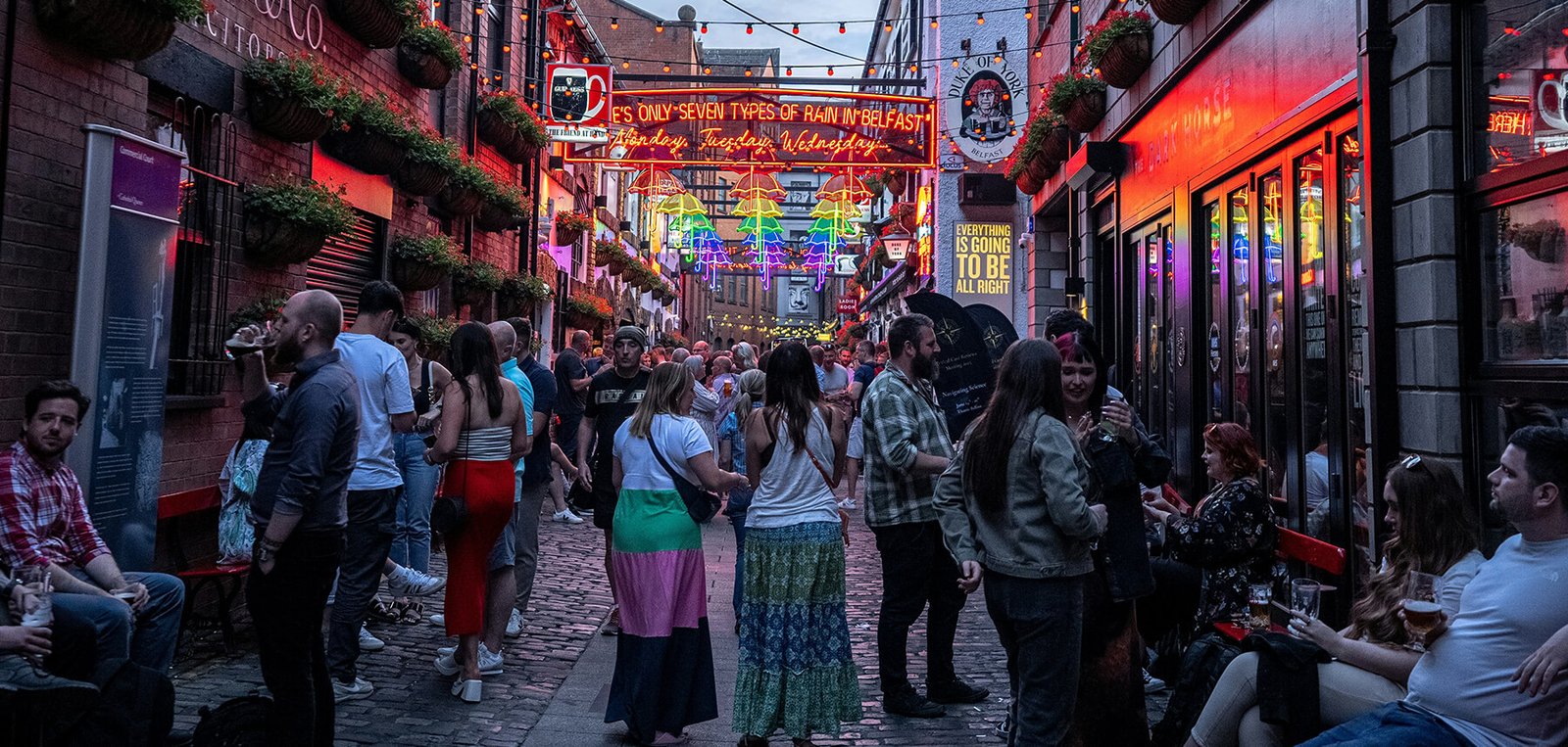 Il Cathedral Quarter di Belfast, cuore creativo della città dell'Irlanda del Nord