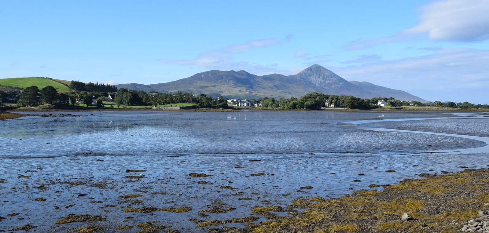 Croagh Patrick e la Clew Bay Croagh Patrick vista dalla Clew Bay, Contea di Mayo