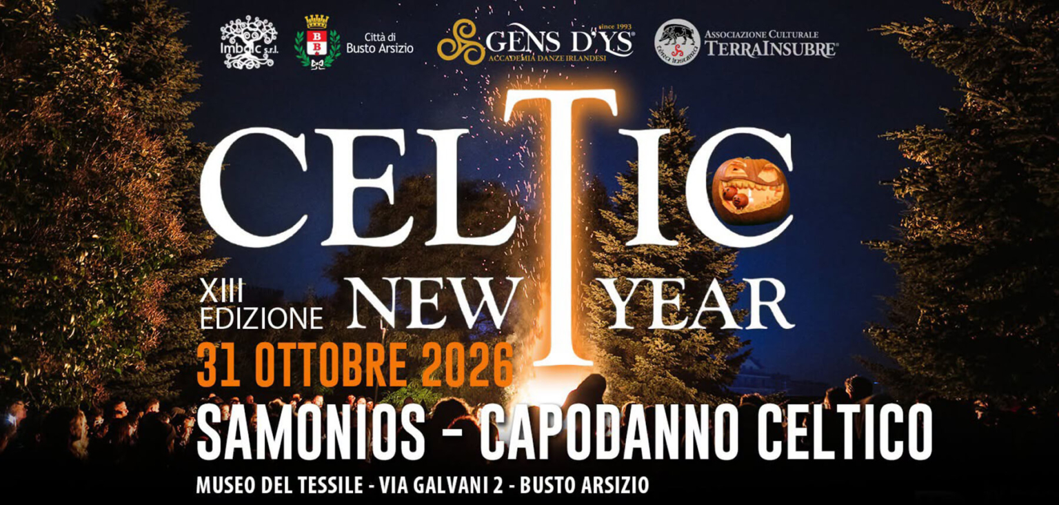 Capodanno Celtico 2026 a Busto Arsizio: il programma