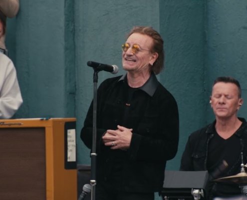 U2 Perform “Out Of Control”
