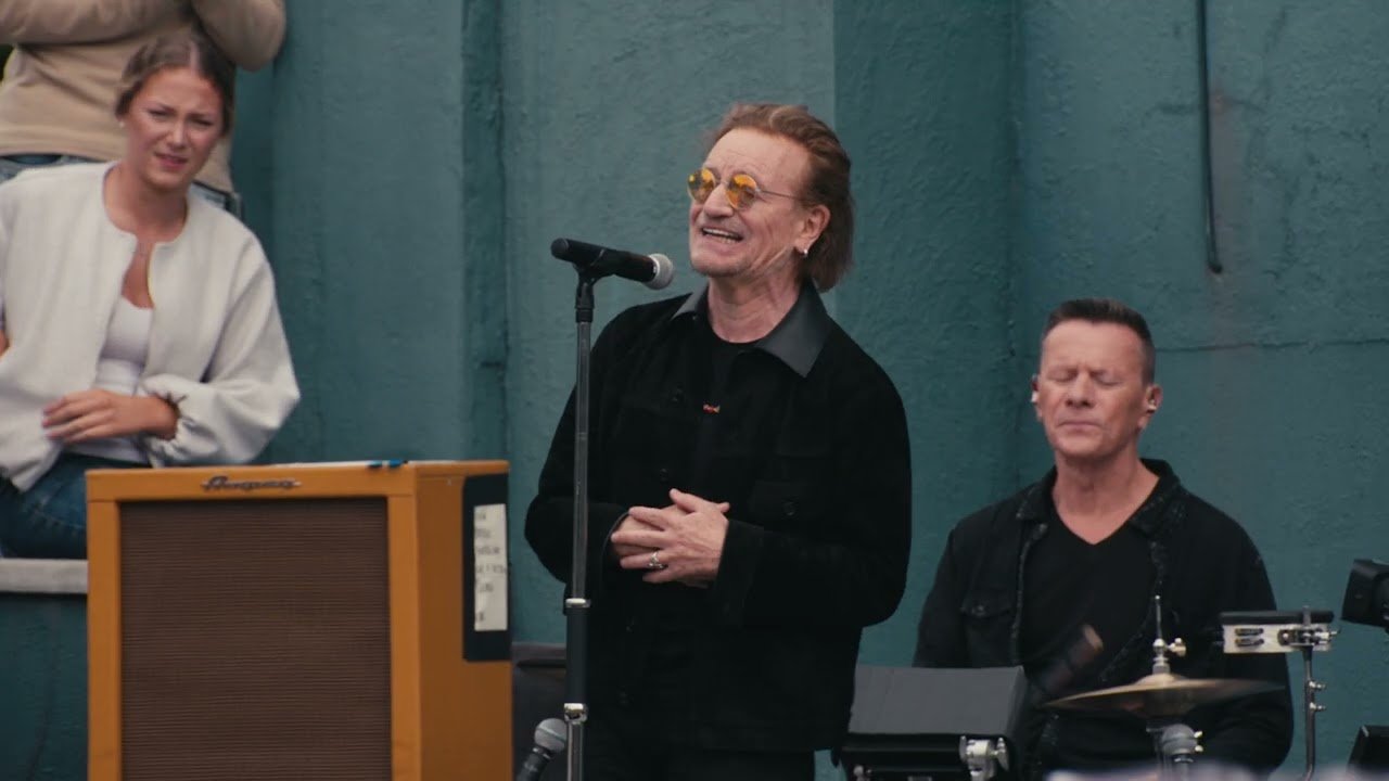 U2 Perform “Out Of Control”